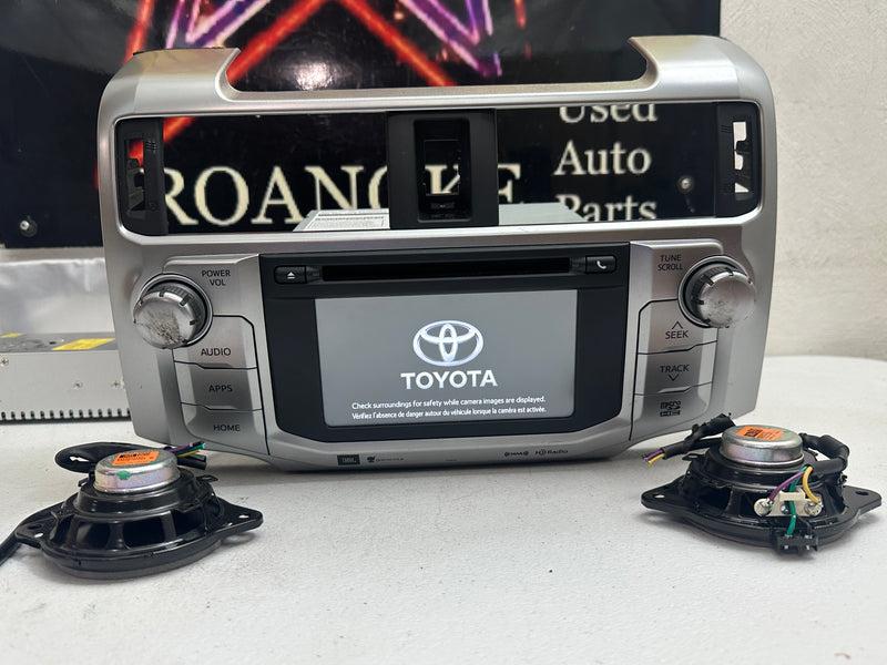 2014 - 2016 Toyota 4Runner OEM JBL Navigation Gracenote HD Radio W/ Speakers