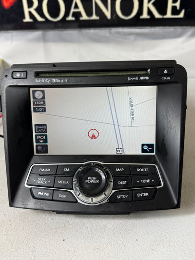 11 12 2011 2012 Hyundai Sonata Radio Cd OEM Gps Navigation System 96560-3Q501