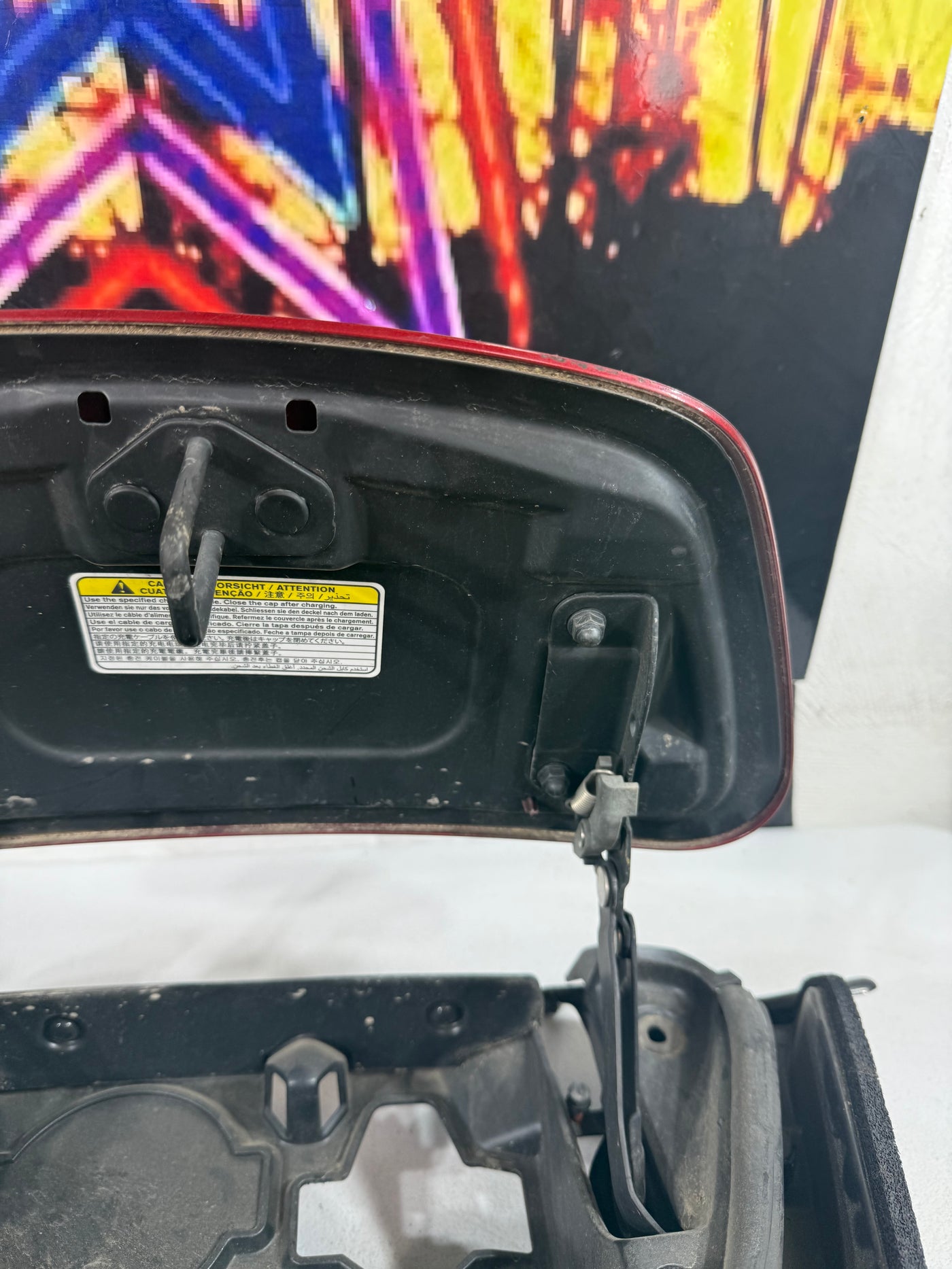 NISSAN LEAF Charging Port Cover Assembly OEM 2013 - 2017