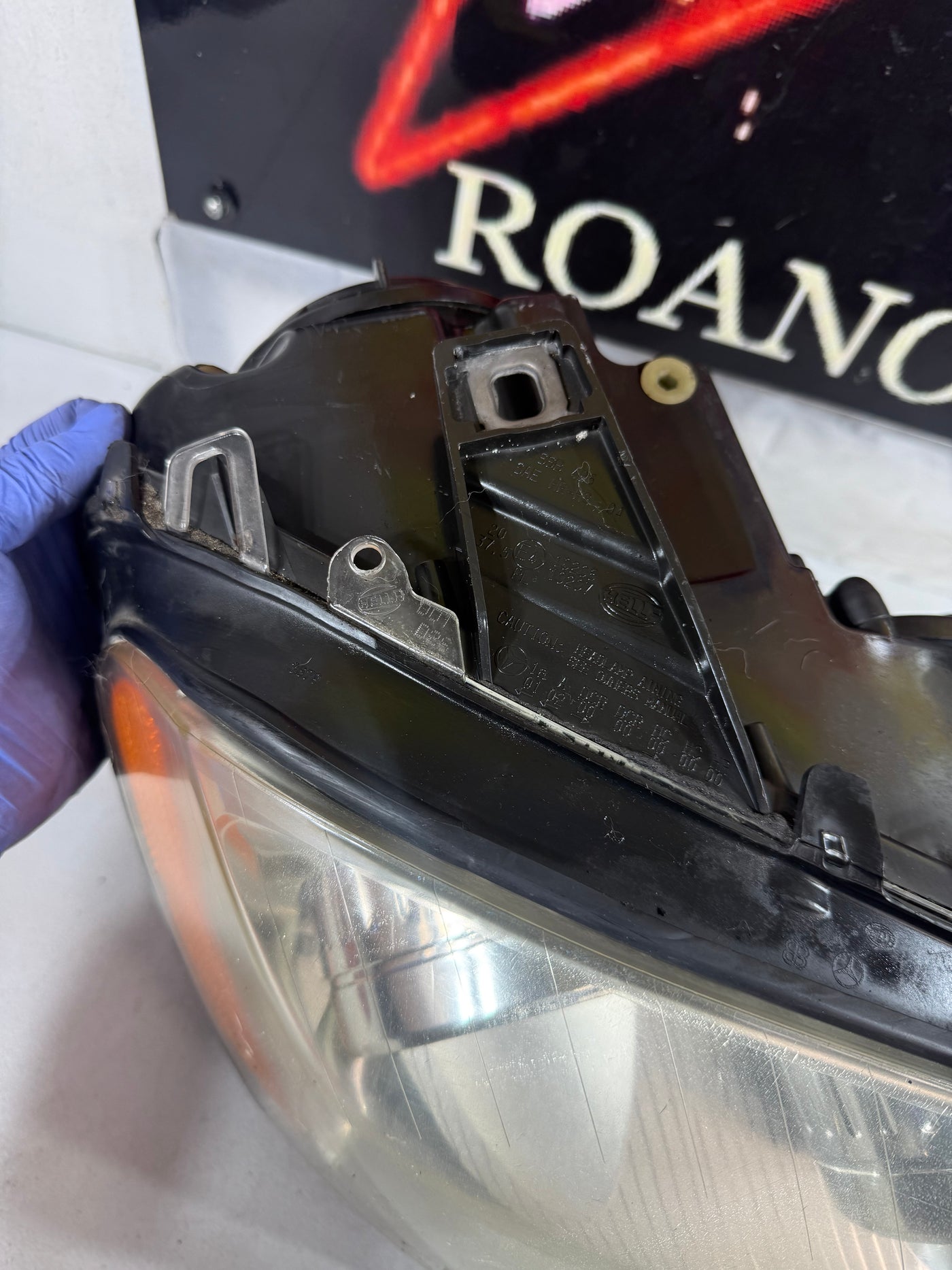 06-08 Mercedes ML500 W164 OEM Right Passenger Side Headlight Lamp Bi-Xenon OEM