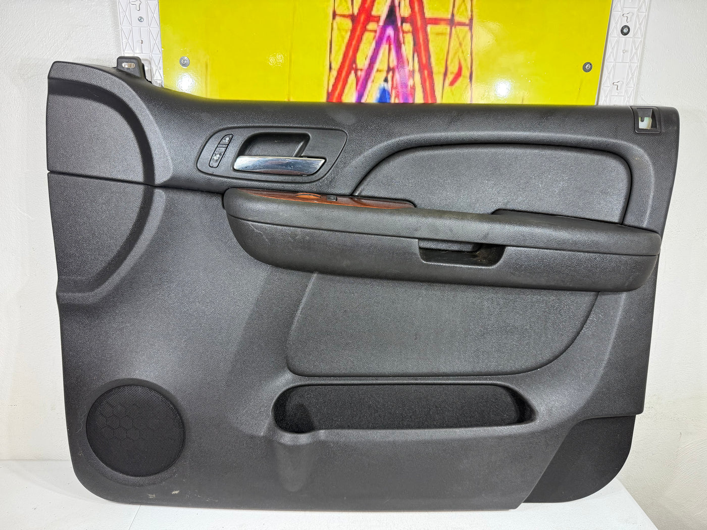 07-09 Chevy Silverado GMC SIERRA Right Passenger Front Door Trim Panel OEM