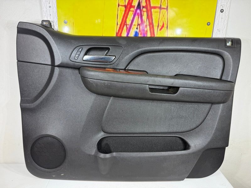 07-09 Chevy Silverado GMC SIERRA Right Passenger Front Door Trim Panel OEM