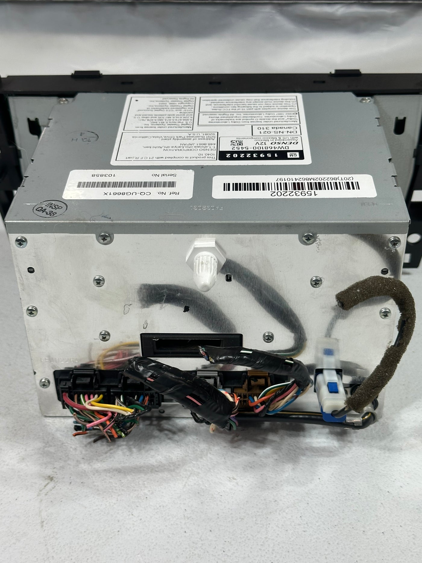 07 08 Cadillac SRX Radio Cd Dvd Gps Navigation  15932202 OEM