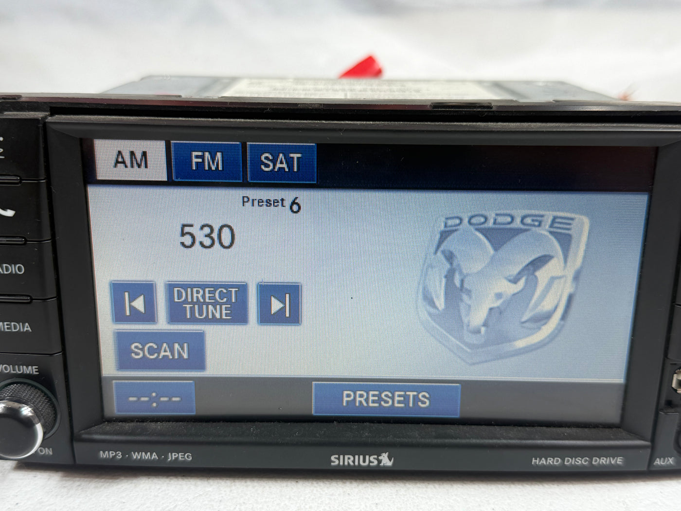 Jeep Dodge Chrysler MyGig CD DVD Radio High RBZ Wrangler Caravan Ram UCONNECT