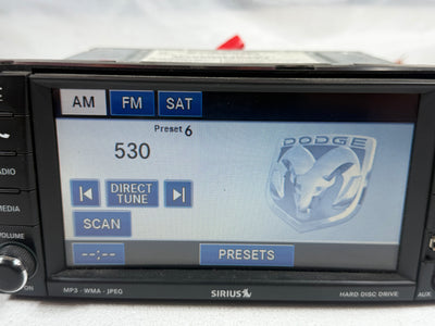 Jeep Dodge Chrysler MyGig CD DVD Radio High RBZ Wrangler Caravan Ram UCONNECT