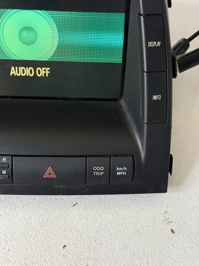 2006-2009 Toyota Prius Information Display Screen (6 Speaker) OEM 86110-47230