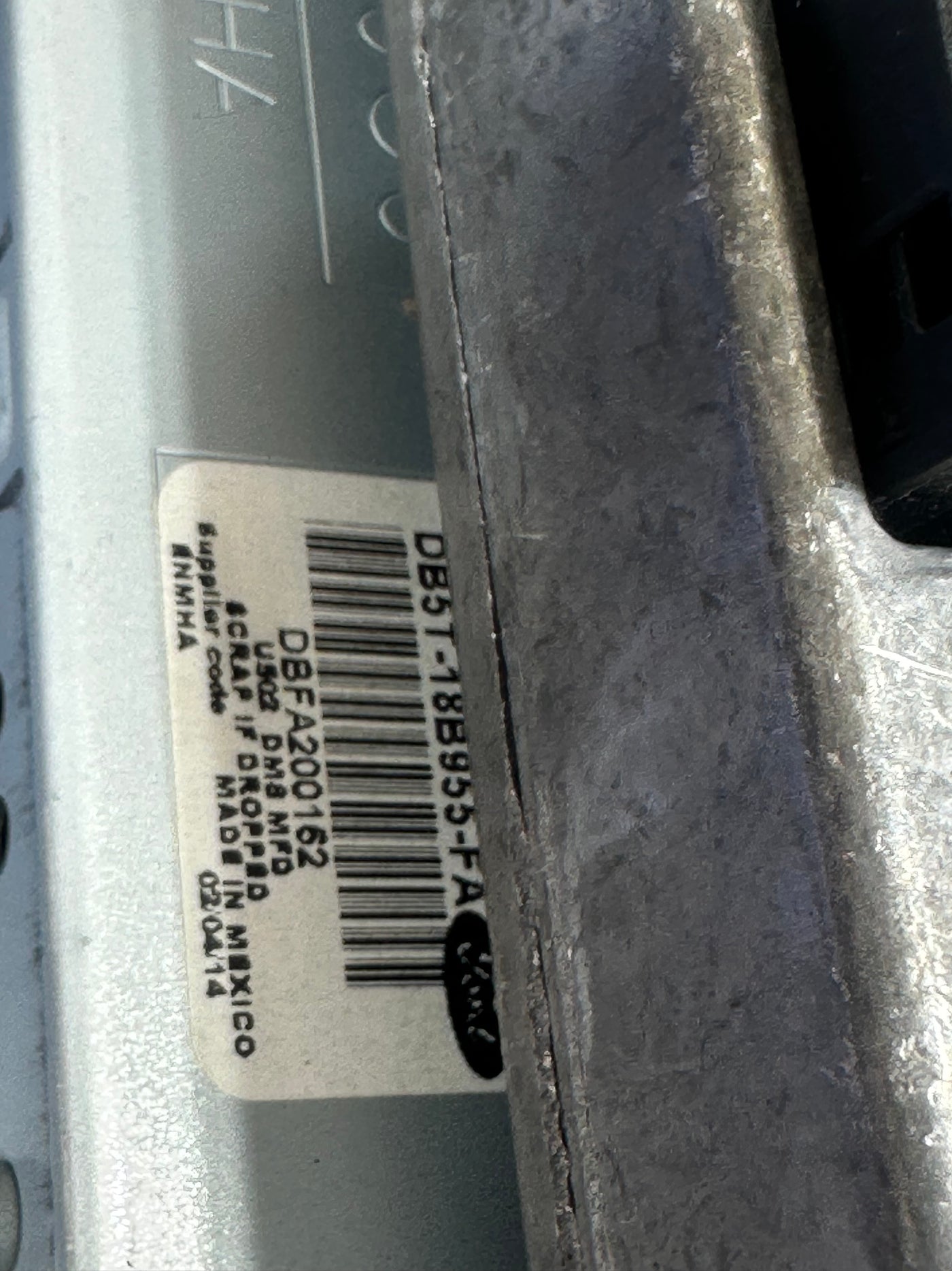 2013-2015 FORD Explorer Navigation Radio Display Screen OEM DB5T-18B955-FA