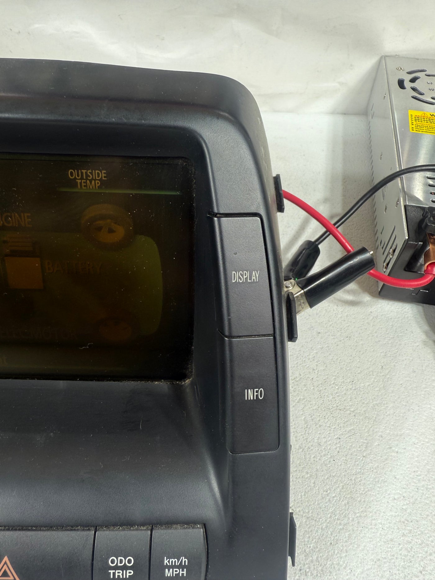 06-09 Toyota Prius MFD Display Screen Info Monitor OEM 86110-47210 No Nav Tested