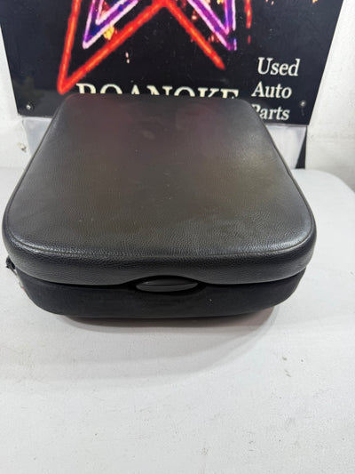2002-2008 Dodge Ram 1500 Center Console Black Leather Armrest Lid OEM
