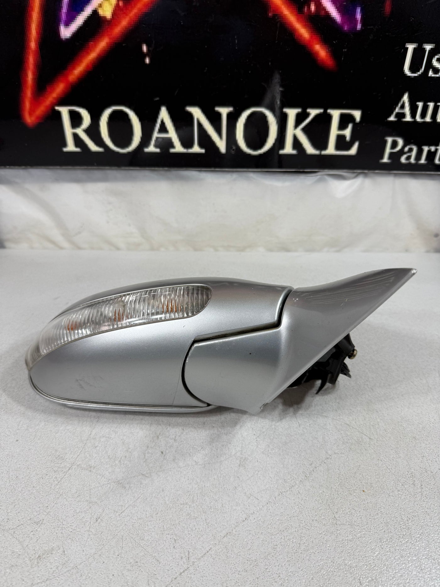01-04 Mercedes R170 SLK230 SLK320 Passenger Side View Door Mirror Silver OEM