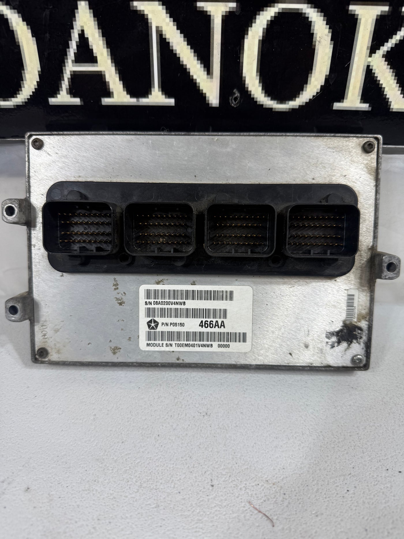 2008 Jeep Wrangler 3.8L AT ECU ECM PCM Engine Control Module P05187467AA OEM