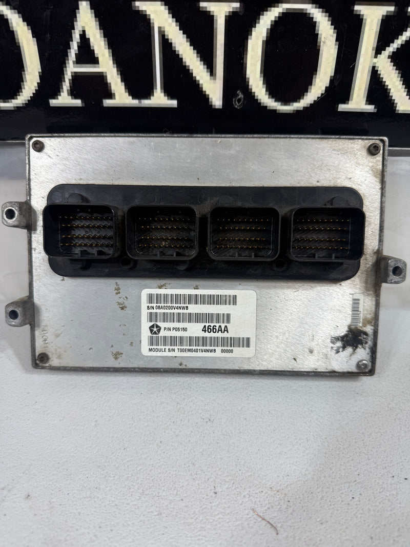2008 Jeep Wrangler 3.8L AT ECU ECM PCM Engine Control Module P05187467AA OEM
