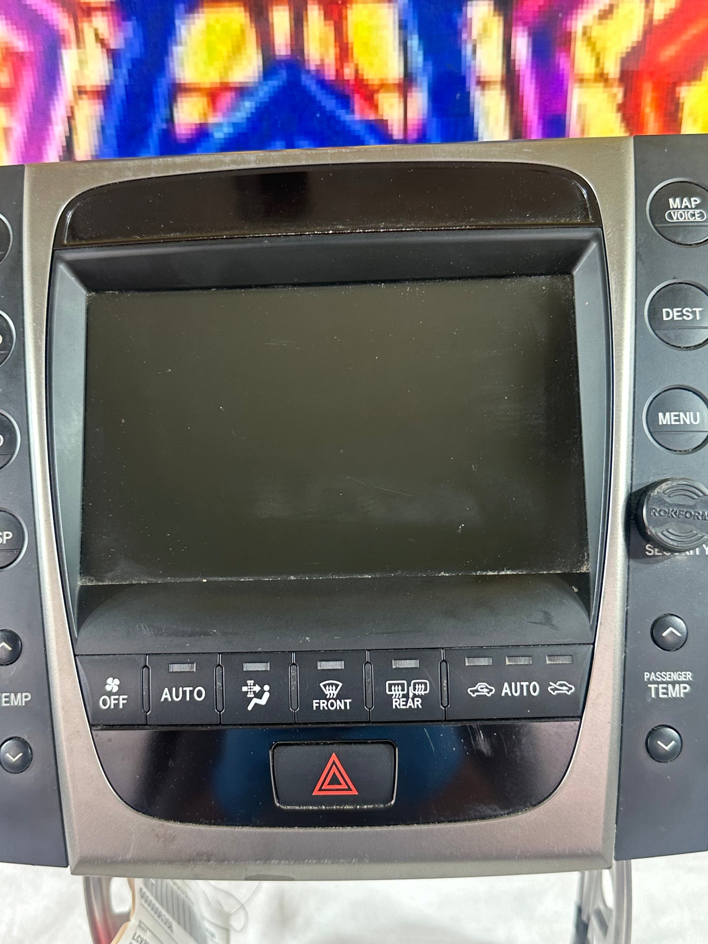 2006 2007 LEXUS GS300 NAVIGATION SCREEN MONITOR RADIO HEAD UNIT DISPLAY RECEIVER