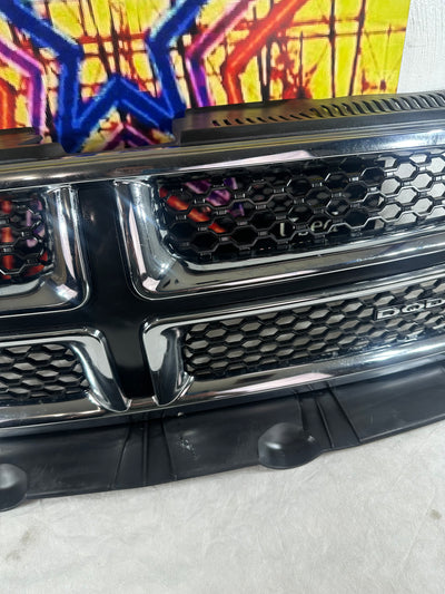 2011 2012 2013 Dodge Durango Grill Grille Front Bumper Mounted W/EMBLEM  CHROME