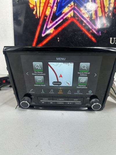 2020- 2022 Nissan Titan XD OEM Navigation AM FM Radio Stereo Receiver