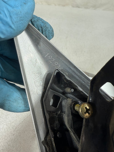 01-04 Mercedes R170 SLK230 SLK320 Passenger Side View Door Mirror Silver OEM