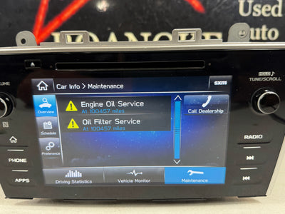 2018 Subaru Legacy Outback OEMStarlink Multimedia APPS CD XMRadio Receiver OEM