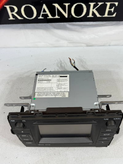 2012-2015 Toyota Prius AMFM Navigation Radio Receiver Display Screen 86140-47060