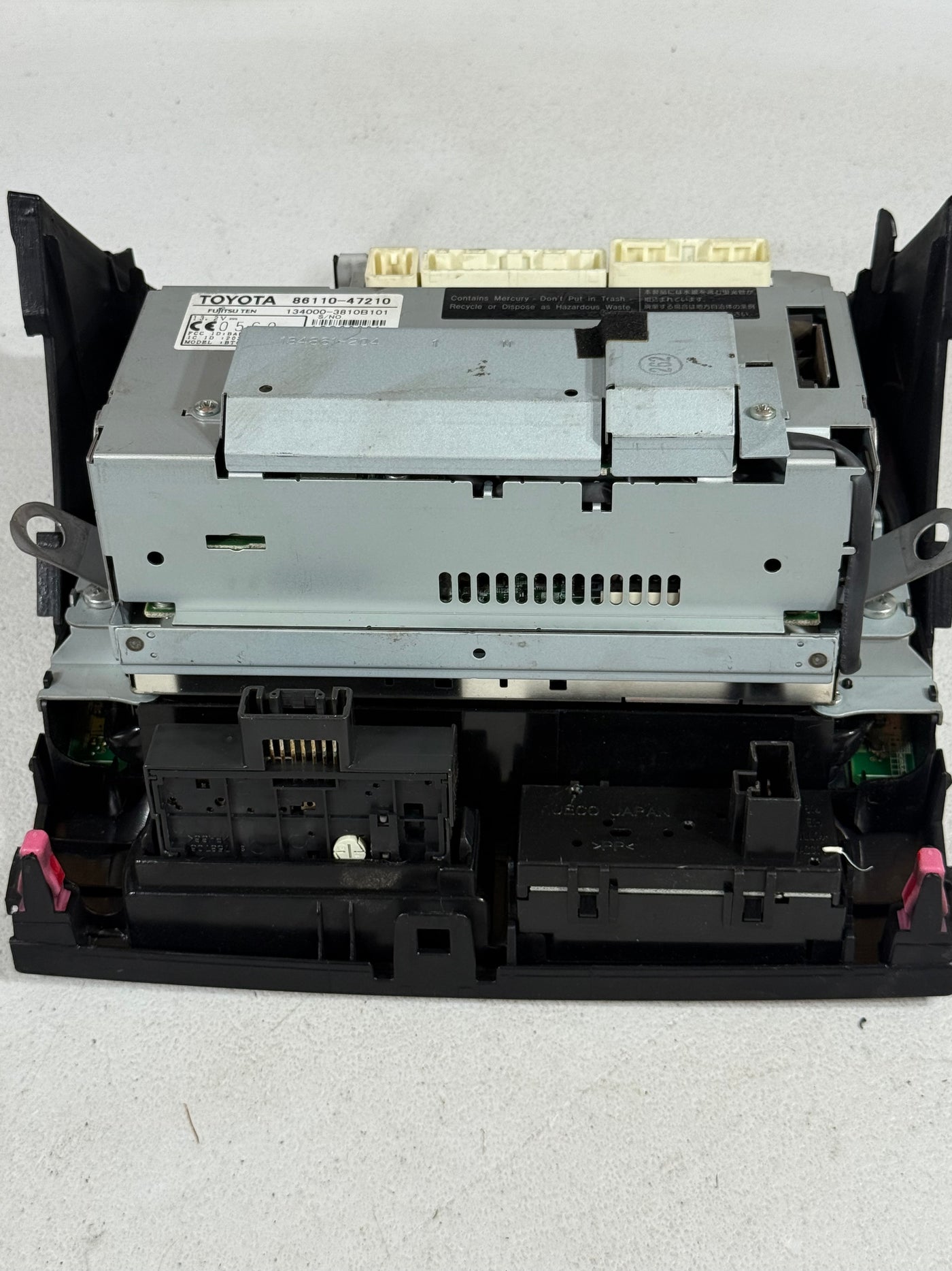 06-09 Toyota Prius MFD Display Screen Info Monitor OEM 86110-47210 No Nav Tested