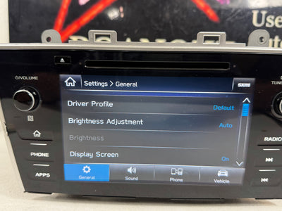 2018 Subaru Legacy Outback OEMStarlink Multimedia APPS CD XMRadio Receiver OEM