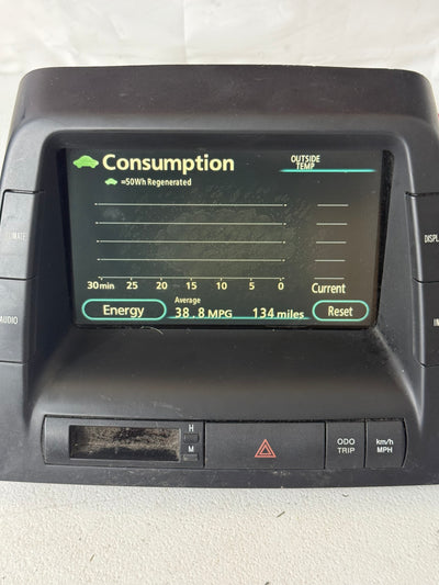 2006-2009 Toyota Prius Information Display Screen (6 Speaker) OEM 86110-47230