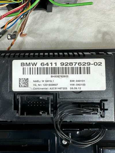 2013 BMW X3 Radio Stereo Audio Navigation CD Player Receiver W/ Climate Control