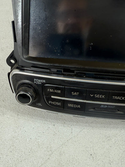 2014-2015 Kia Sorento Radio Receiver Display Screen Navigation 965601UAA0VA OEM