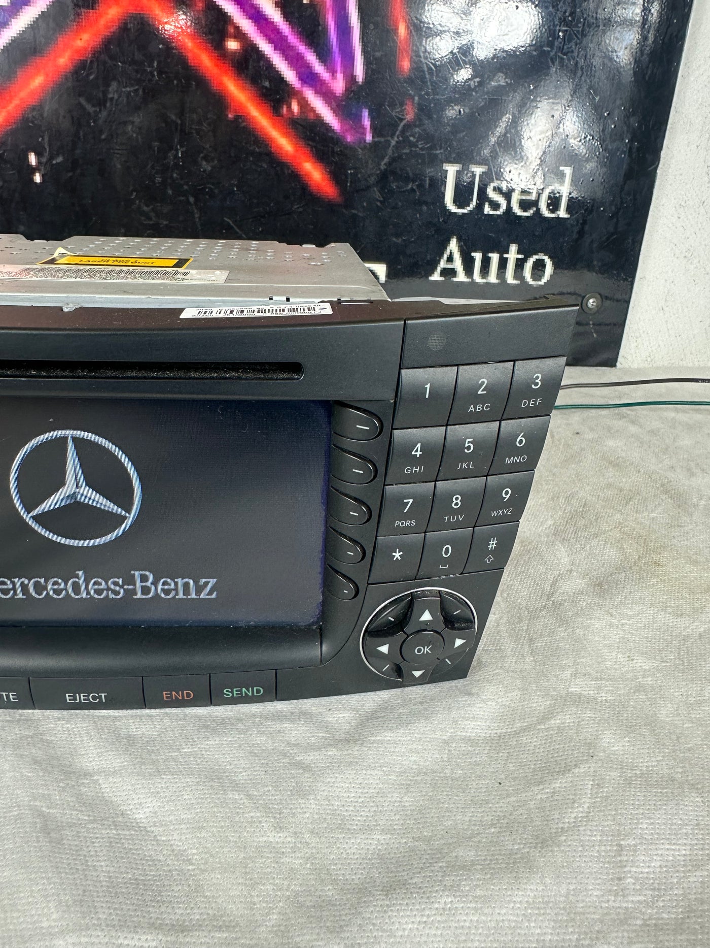 2007 MERCEDES E350 NAVIGATION RADIO STEREO PLAYER RECEIVER E550 ID# 2118203497