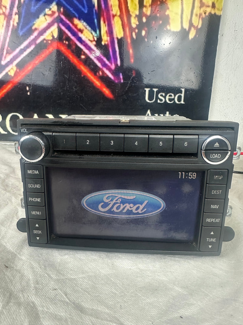 2007 Ford Freestyle AM FM Radio Single Disc CD Navigation Ready 7F9T-18K931-GA