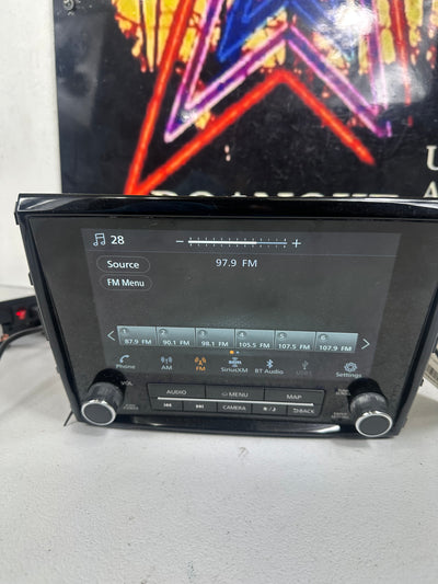 2020- 2022 Nissan Titan XD OEM Navigation AM FM Radio Stereo Receiver