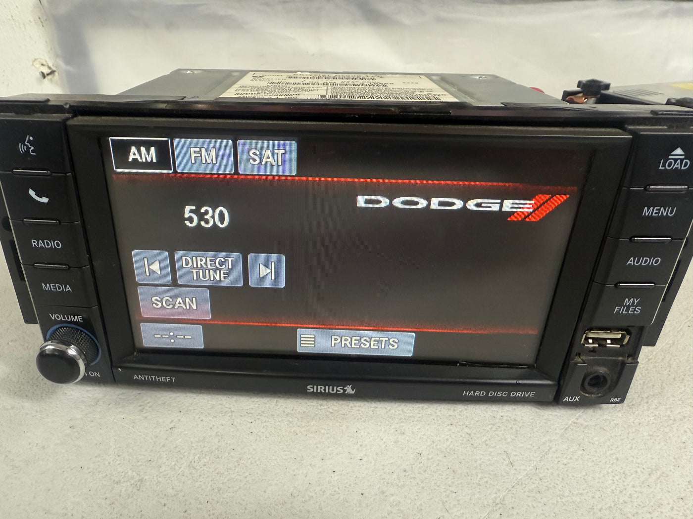 Jeep Dodge Chrysler MyGig CD DVD Radio High RBZ Wrangler Caravan Ram UCONNECT