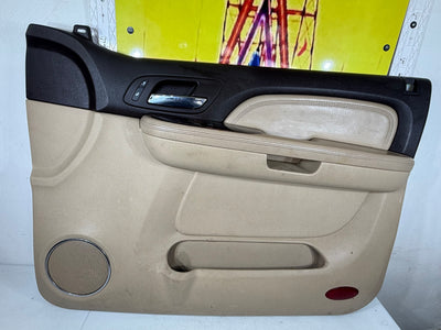 07-09 Chevy Silverado GMC SIERRA Right Passenger Front Door Trim Panel OEM