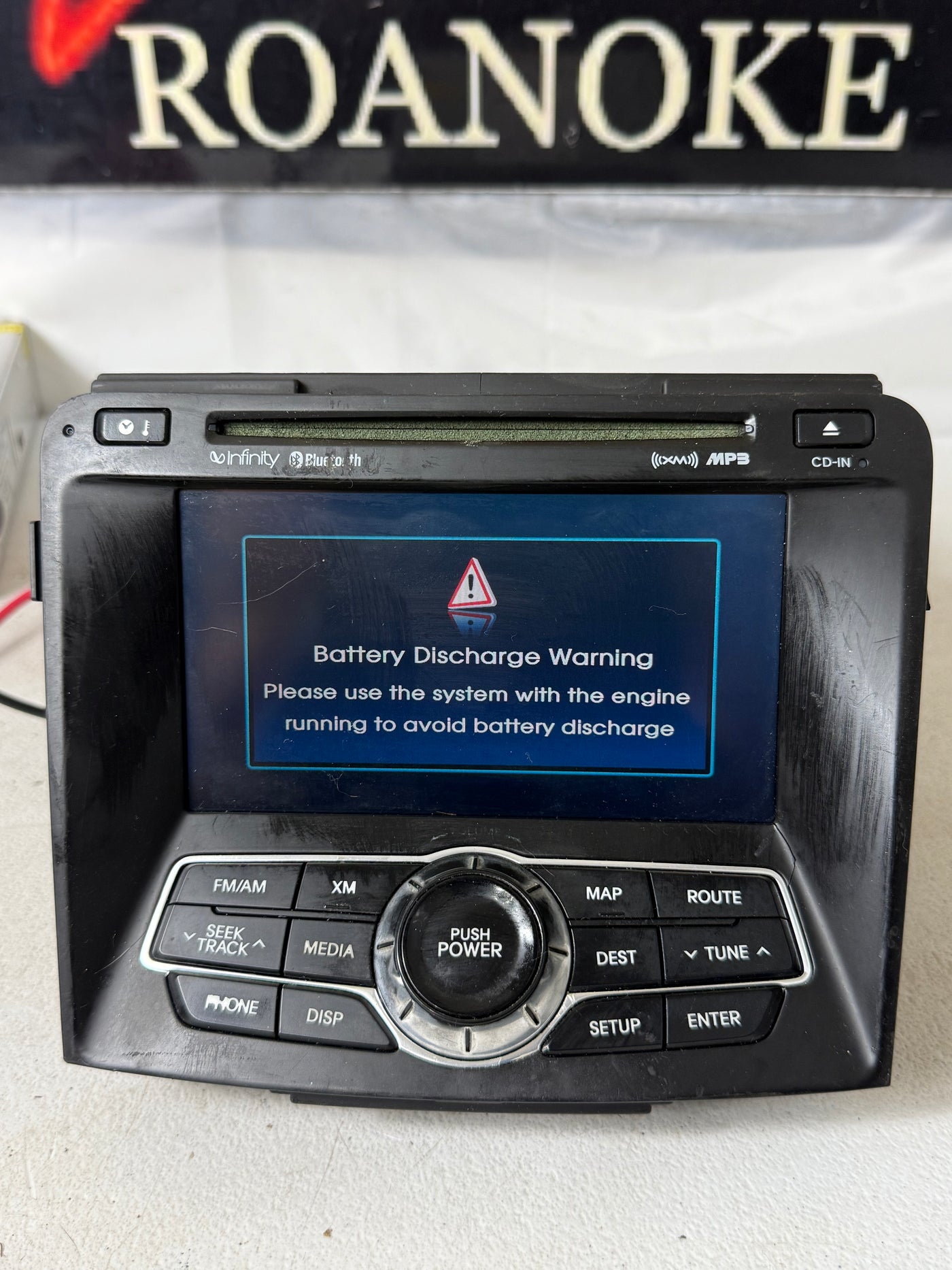 11 12 2011 2012 Hyundai Sonata Radio Cd OEM Gps Navigation System 96560-3Q501
