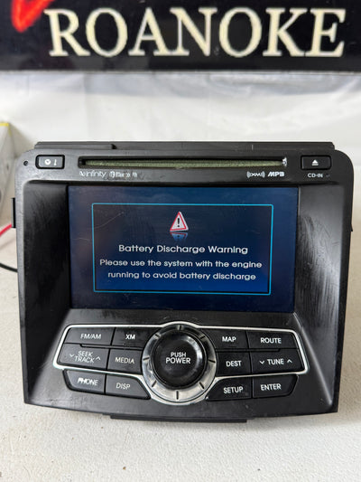 11 12 2011 2012 Hyundai Sonata Radio Cd OEM Gps Navigation System 96560-3Q501