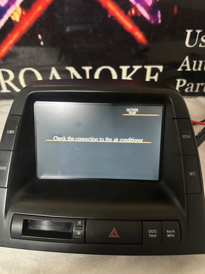 2006-2009 Toyota Prius Radio Info Screen Display With Rear Cam 86110-47230
