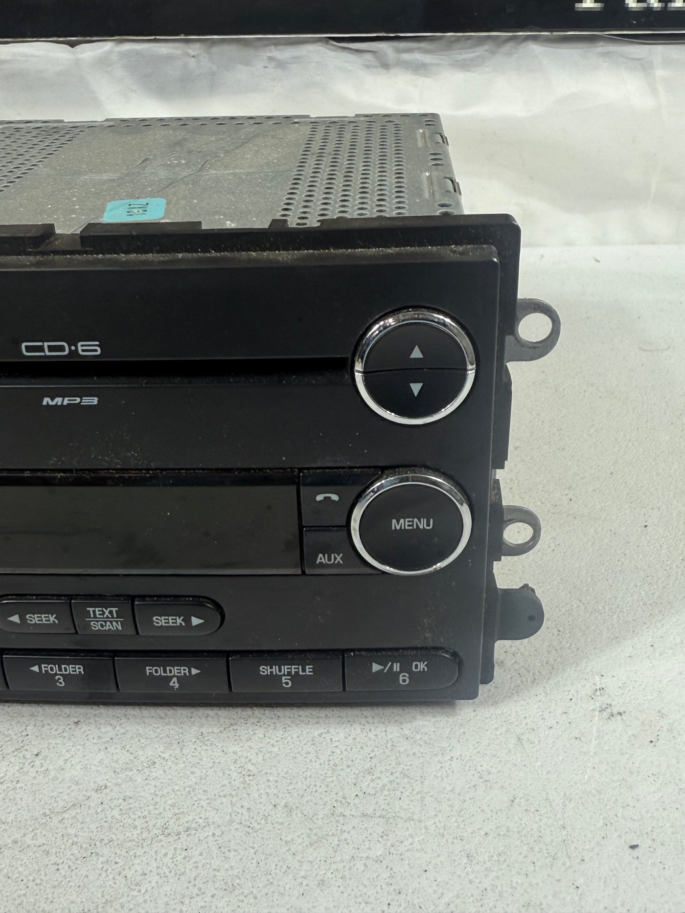 2009-10 Lincoln MKX / 2009 Ford Edge AM FM Radio MP3 w/ 6 Disc CD 9T4T-18C815-GB