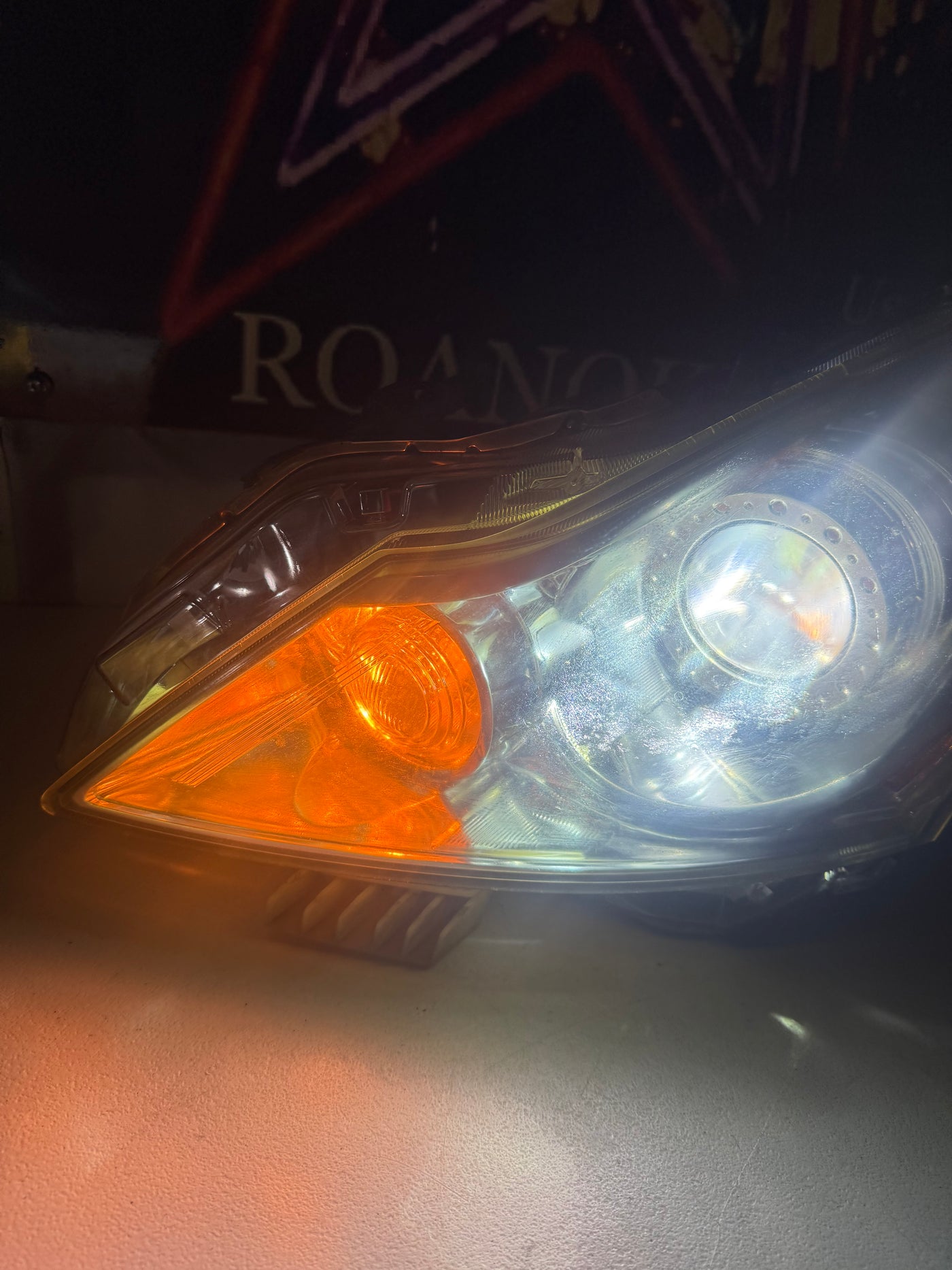 2010-2013 Infiniti G25 G37 Sedan Front Left Side Xenon HID Headlight OEM