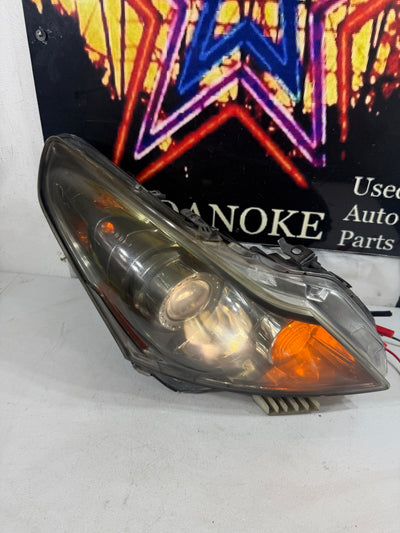 2010-2013 Infiniti G25 G37 Sedan Front Right Side Xenon HID Headlight OEM SMOKED