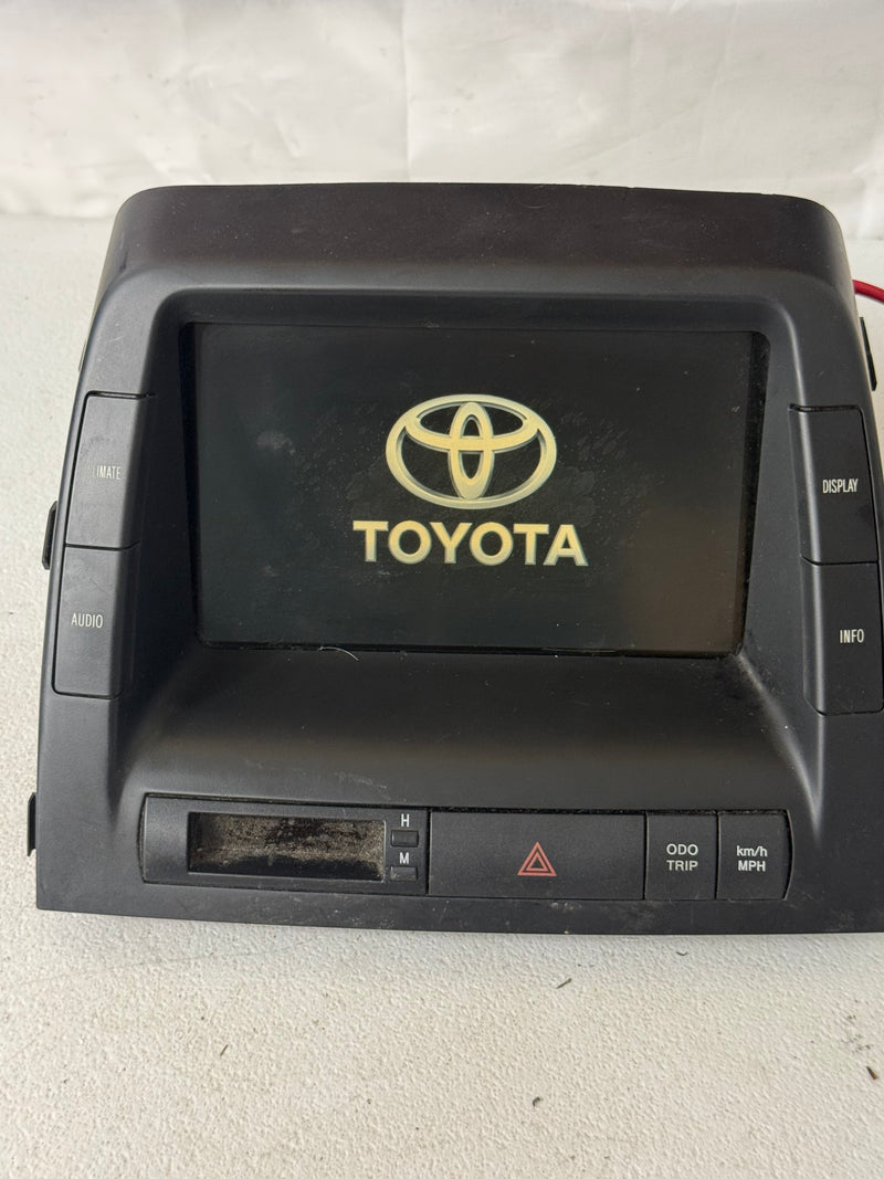 2006-2009 Toyota Prius Information Display Screen (6 Speaker) OEM 86110-47230
