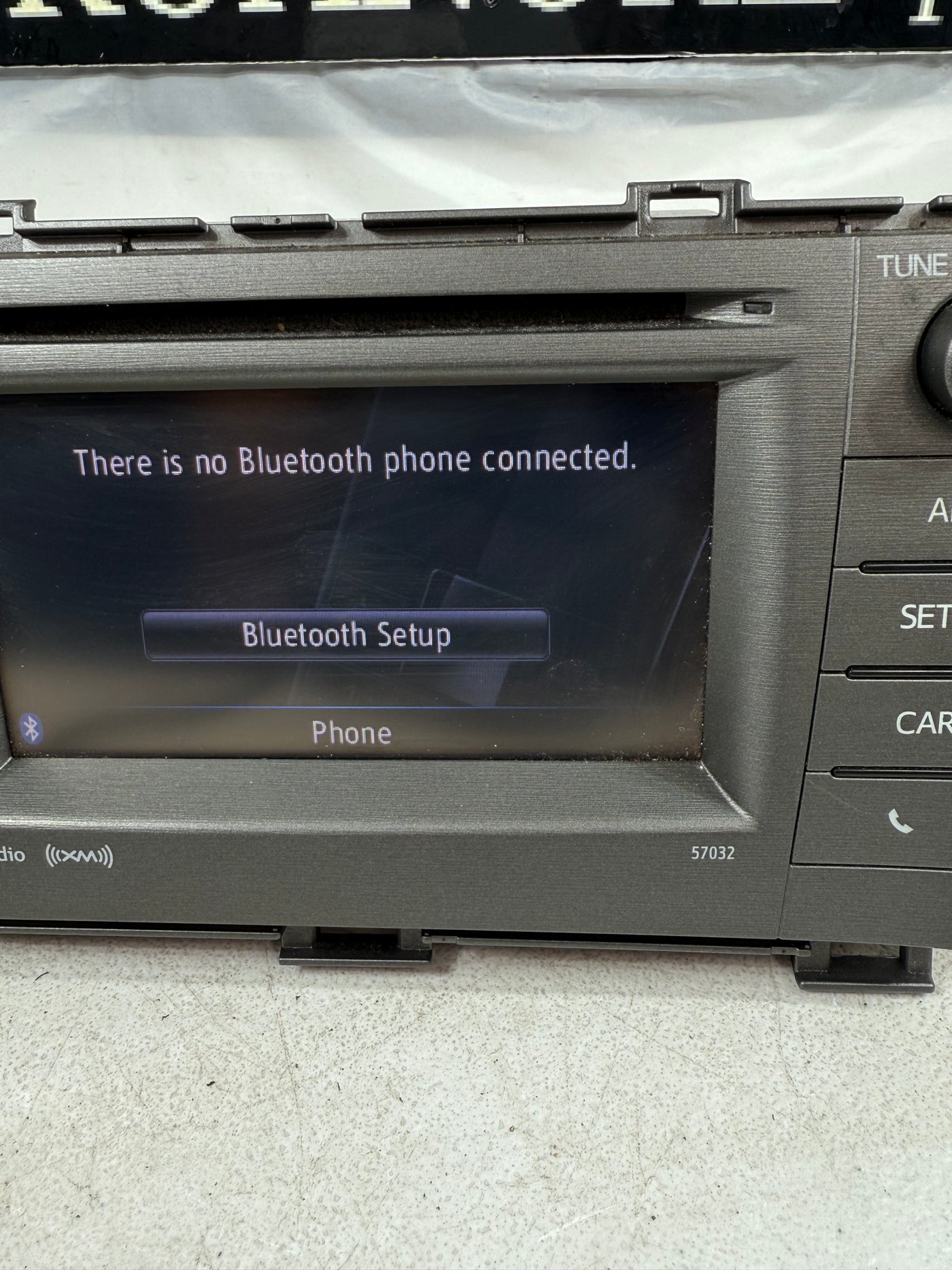 2012-2015 Toyota Prius AMFM Navigation Radio Receiver Display Screen 86140-47060