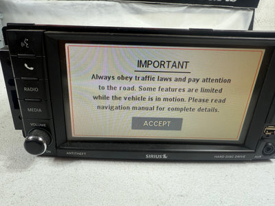 2013-2017 Jeep PATRIOT COMPASS Radio Display Receiver RHB Navigation SAT OEM