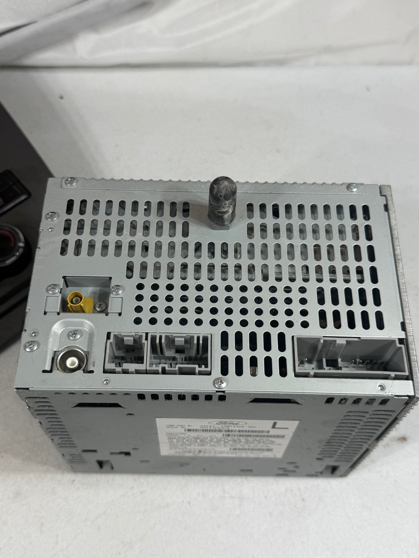 2010 2012 Mustang Shaker Audio Radio Control Panel Receiver Small Display TESTED