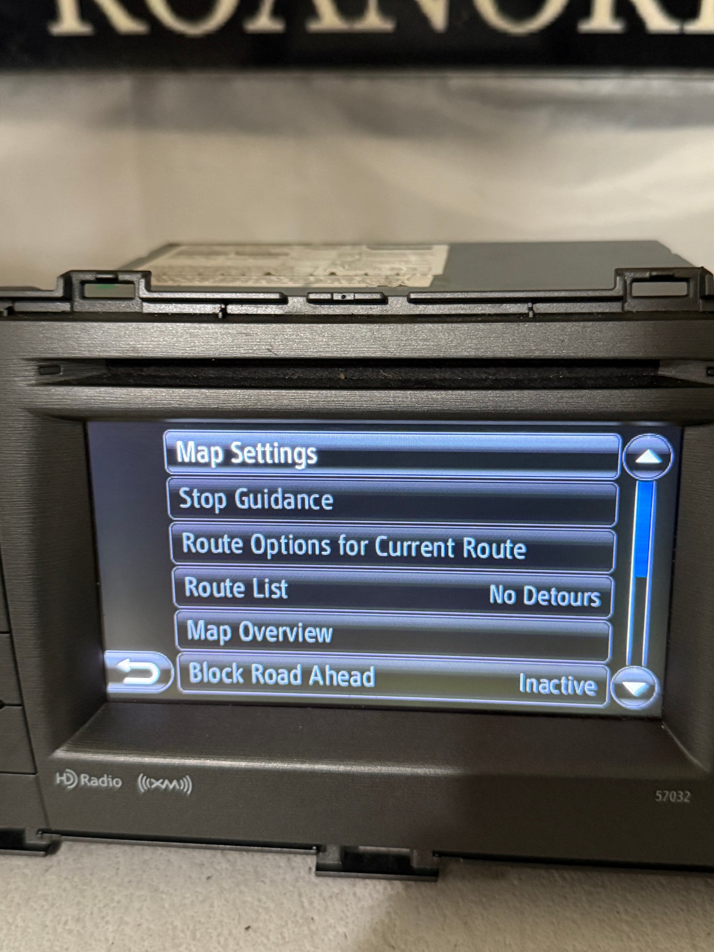 2012-2015 Toyota Prius AMFM Navigation Radio Receiver Display Screen 86140-47060