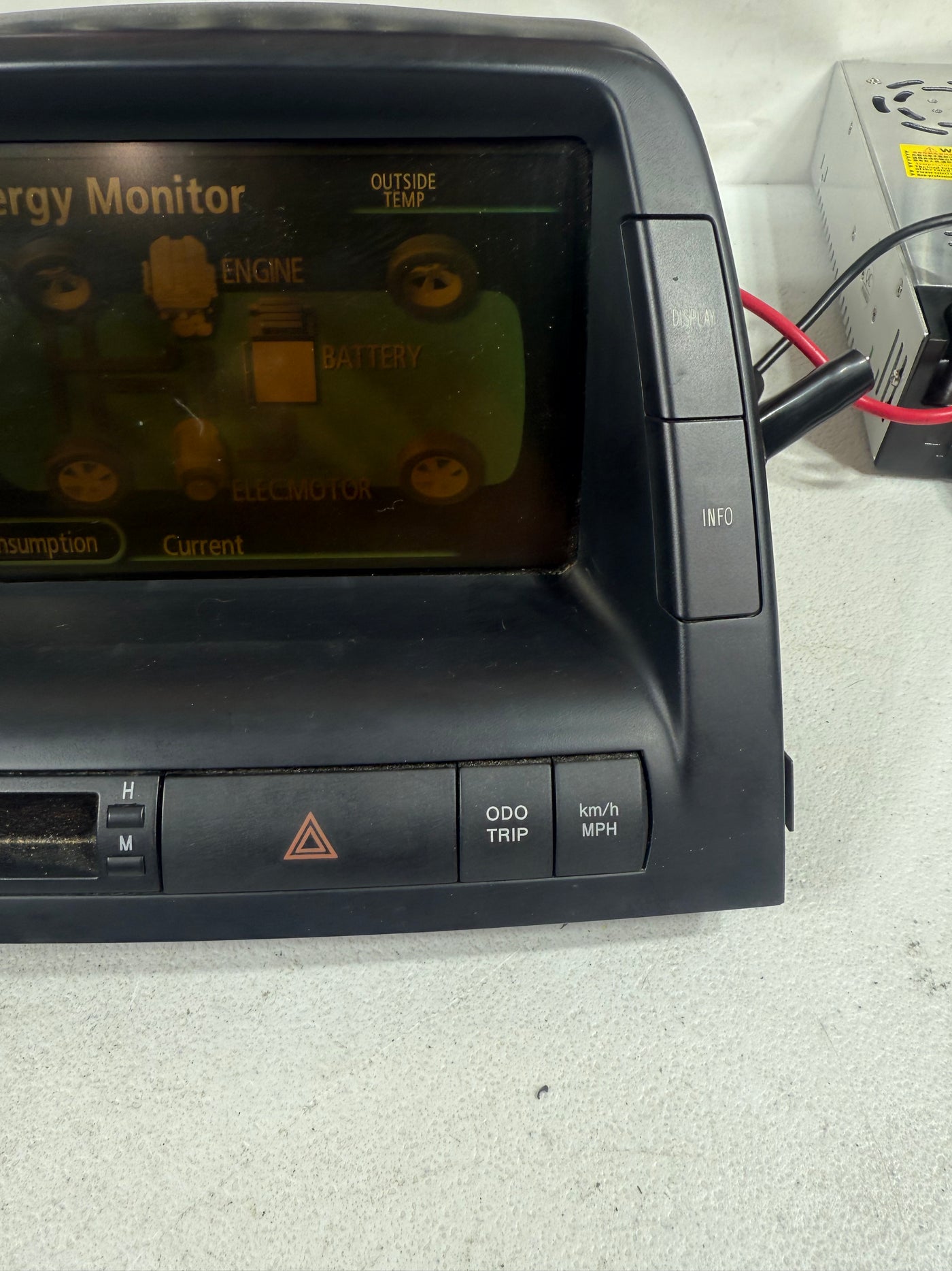 06-09 Toyota Prius MFD Display Screen Info Monitor OEM 86110-47210 No Nav Tested