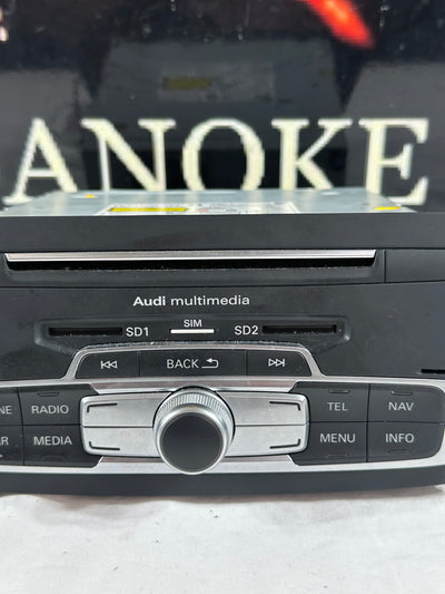 15 - 16 Audi Q3 Quattro OEM Navigation Multimedia AM FM Radio SD Sim Card