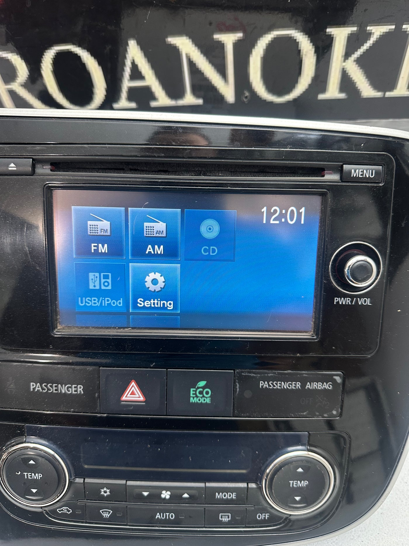 2014-2015 Mitsubishi Outlander AM FM Radio Receiver 6.10 Screen OEM