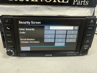 Jeep Dodge Chrysler MyGig CD DVD Radio High RBZ Wrangler Caravan Ram UCONNECT