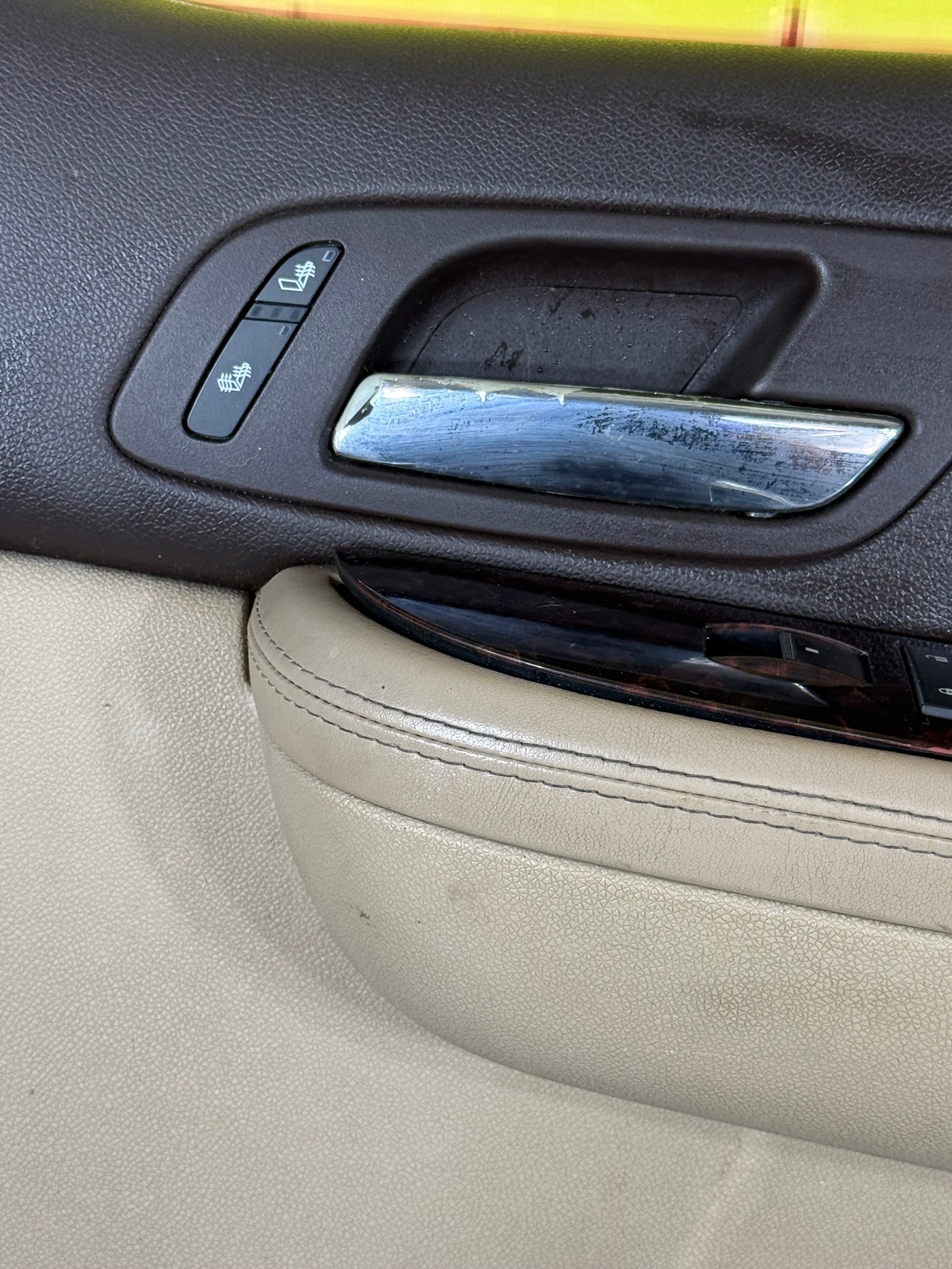07-09 Chevy Silverado GMC SIERRA Right Passenger Front Door Trim Panel OEM
