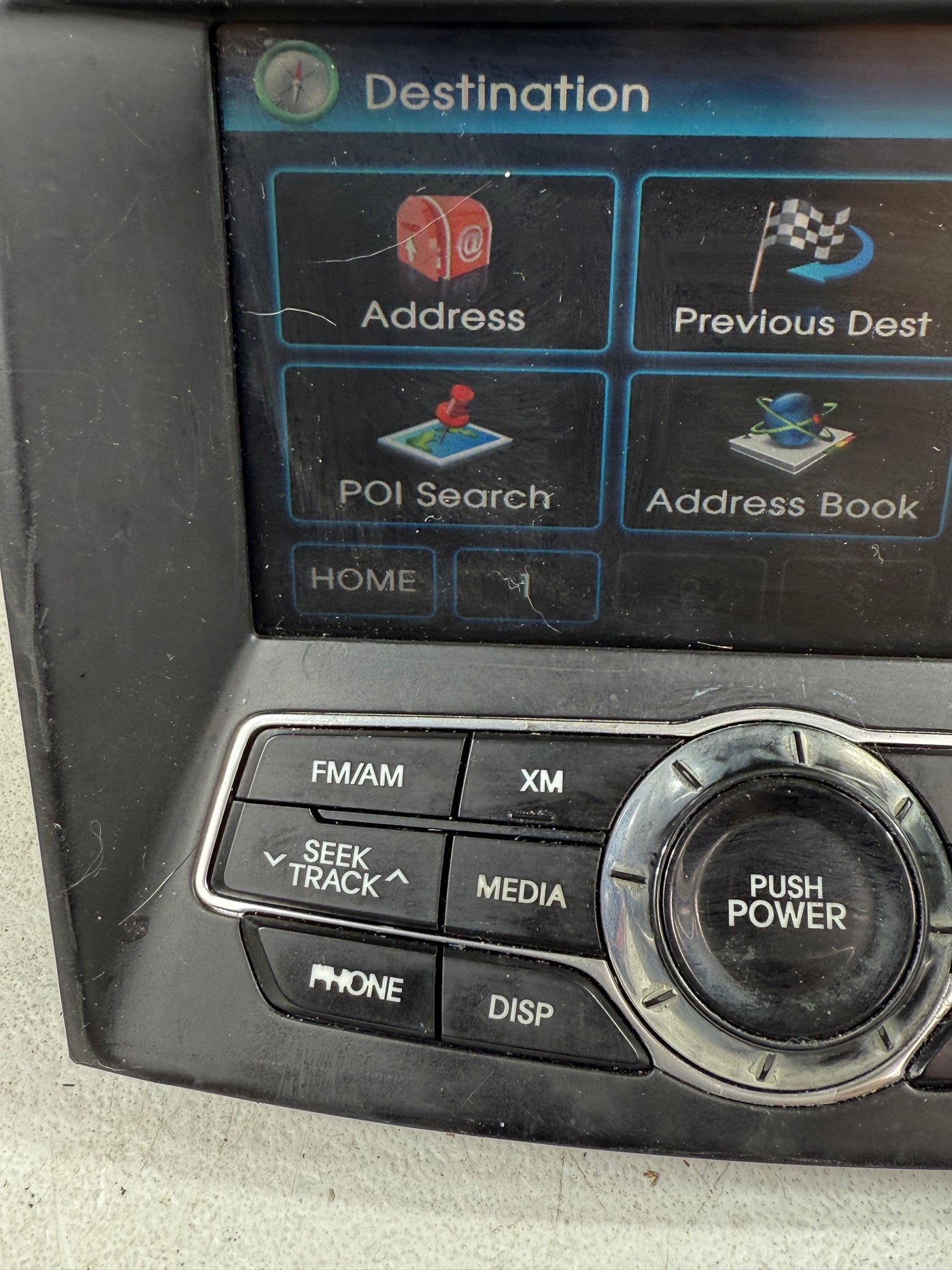 11 12 2011 2012 Hyundai Sonata Radio Cd OEM Gps Navigation System 96560-3Q501