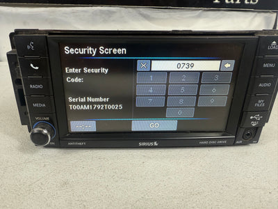 Jeep Dodge Chrysler MyGig CD DVD Radio High RBZ Wrangler Caravan Ram UCONNECT